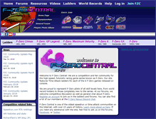 Tablet Screenshot of fzerocentral.org